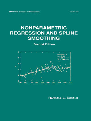 cover image of Nonparametric Regression and Spline Smoothing